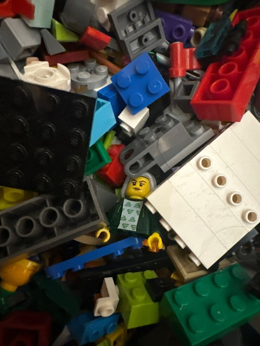 LEGO Bulk Lot Baseplate Brick Mini Figures Minecraft Bomb-Omb Mixed 10 lbs - Picture 4 of 8